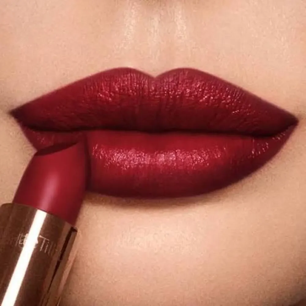 Charlotte Tilbury K.I.S.S.I.N.G Lipstick 0.12oz/3.5g NIGHT CRIMSON